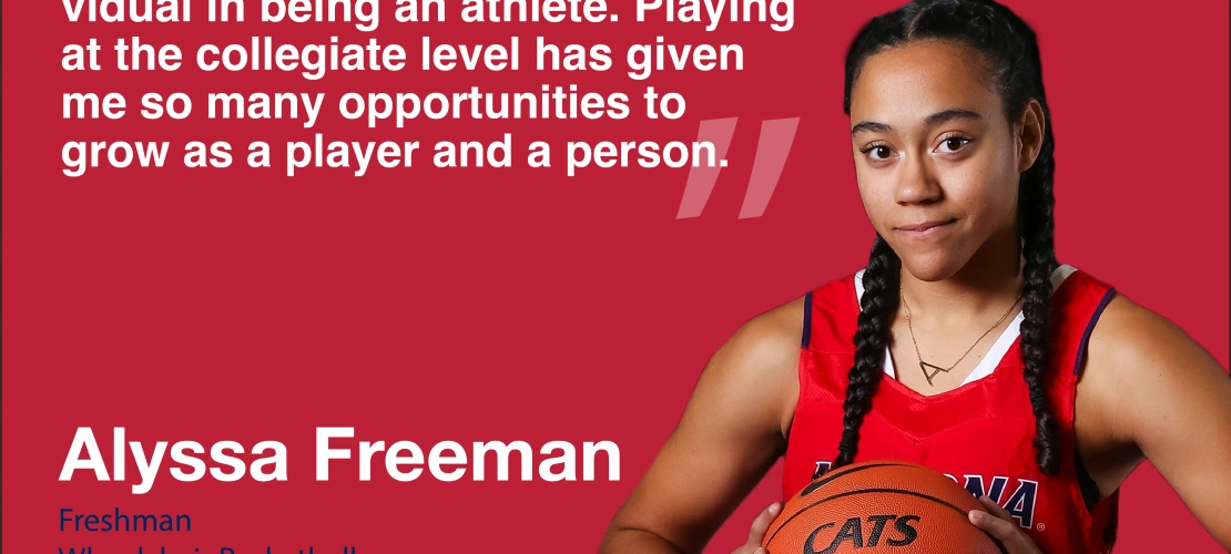 Alyssa Freeman, Freshman, Wheelchair Basketball