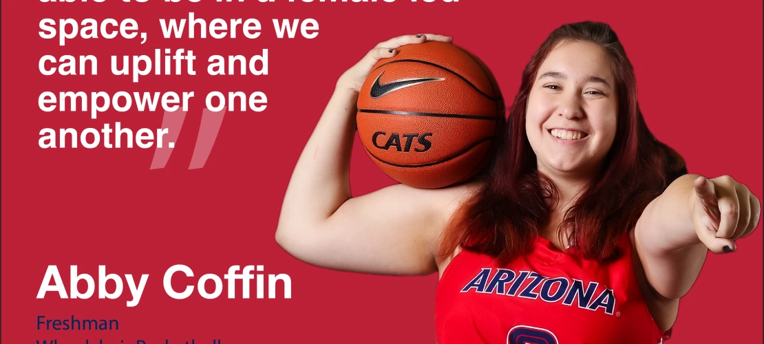 Abby Coffin, Freshman, Wheelchair Basketball