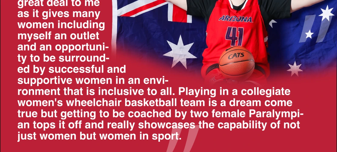 Teisha Shadwell, Freshman, Wheelchair Basketball