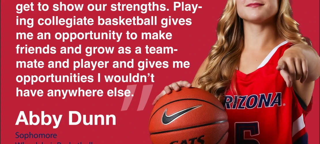 Abby Dunn, Sophomore, Wheelchair Basketball