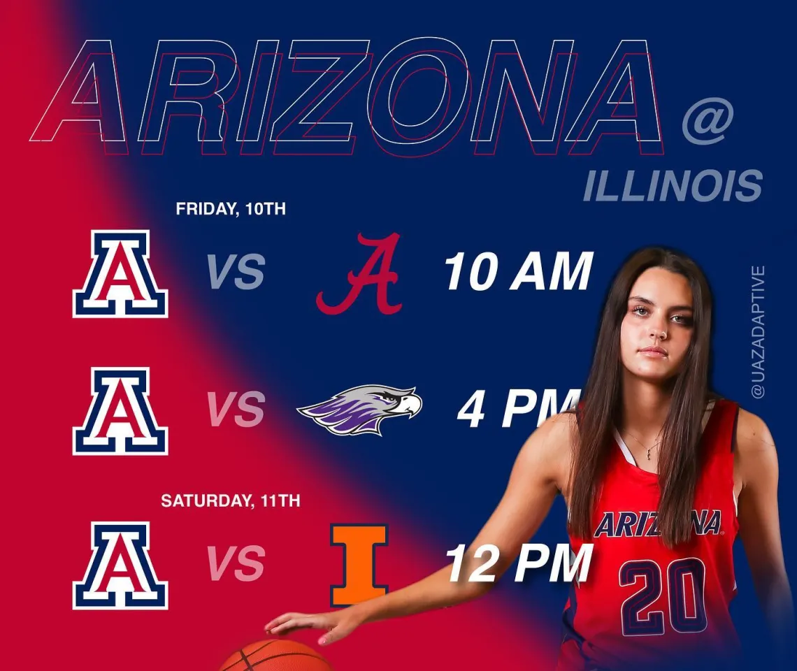 Arizona at Illinois schedule