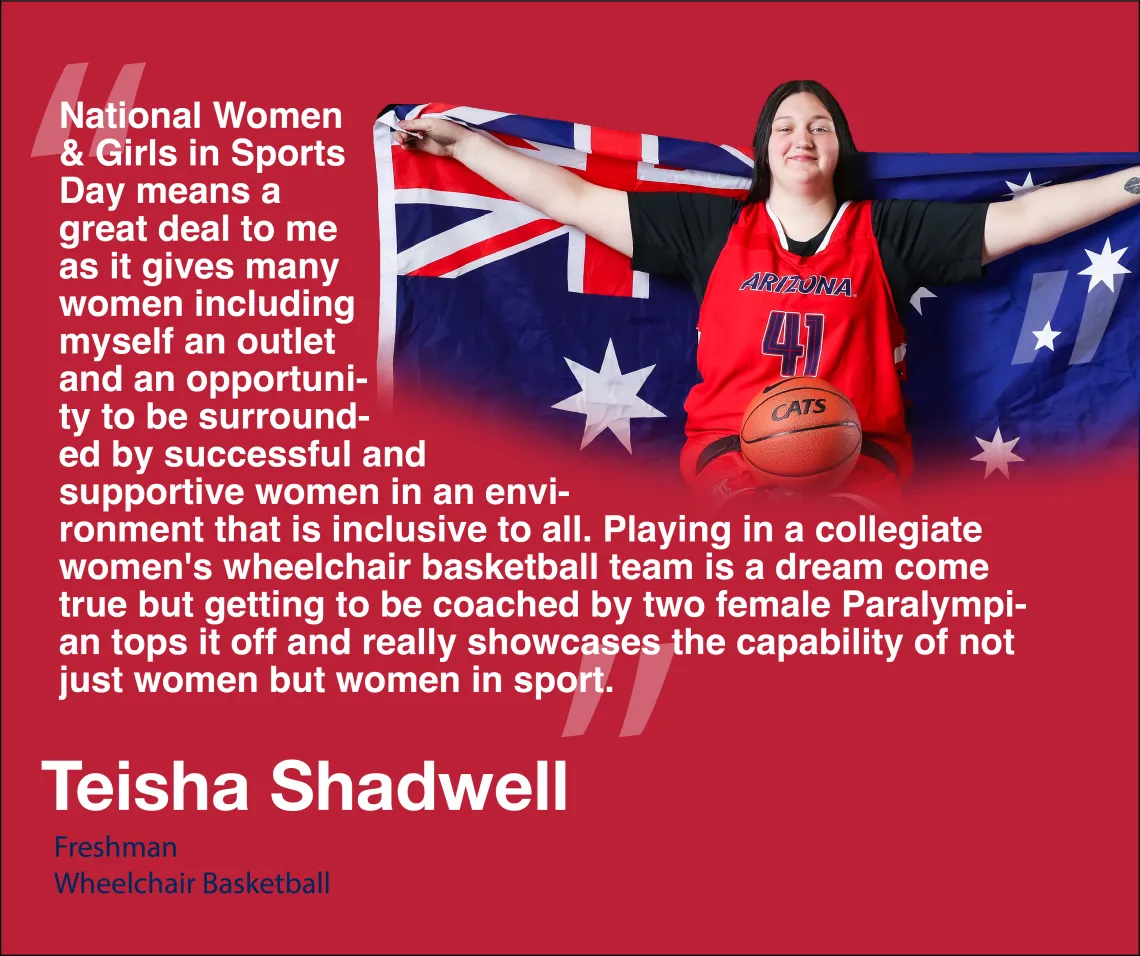 Teisha Shadwell, Freshman, Wheelchair Basketball