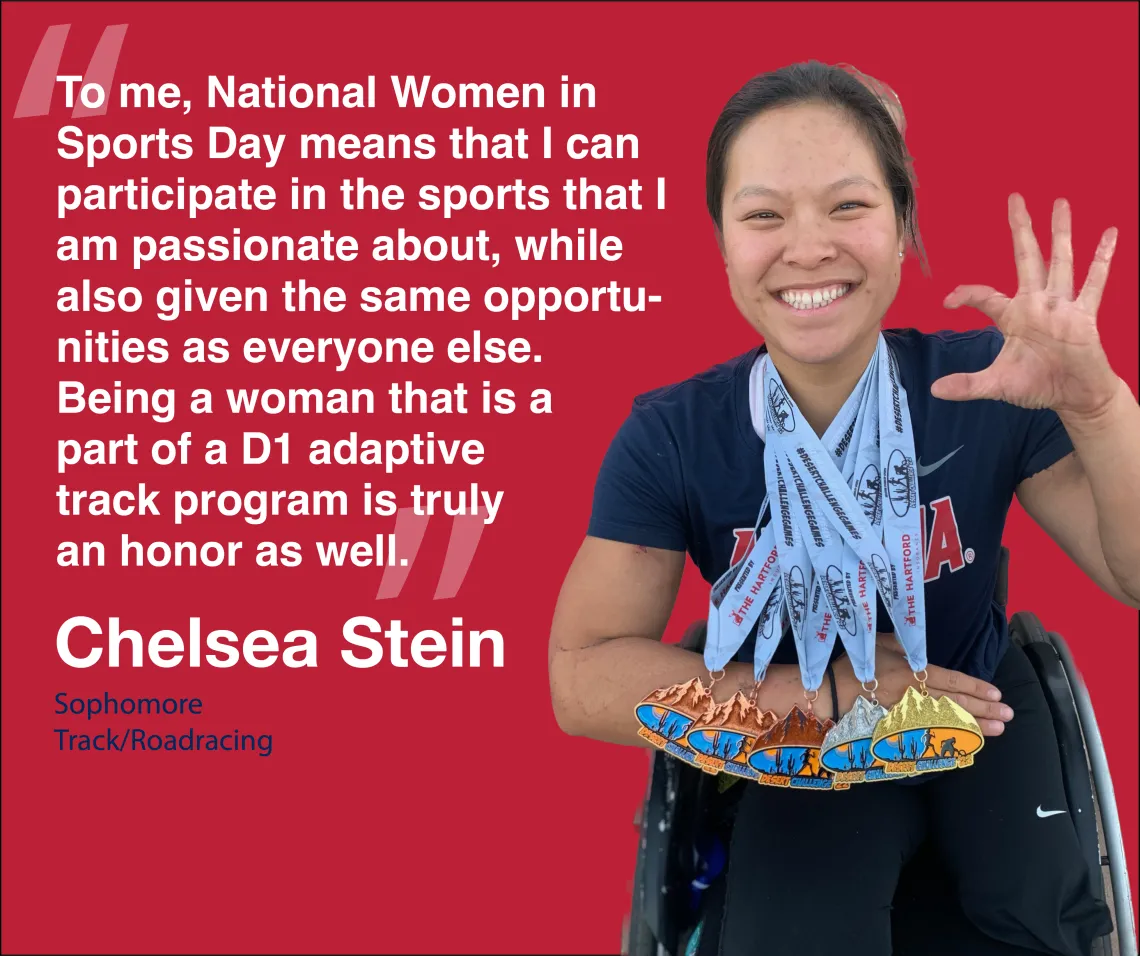 Chelsea Stein, Sophomore, Track/Roadracing