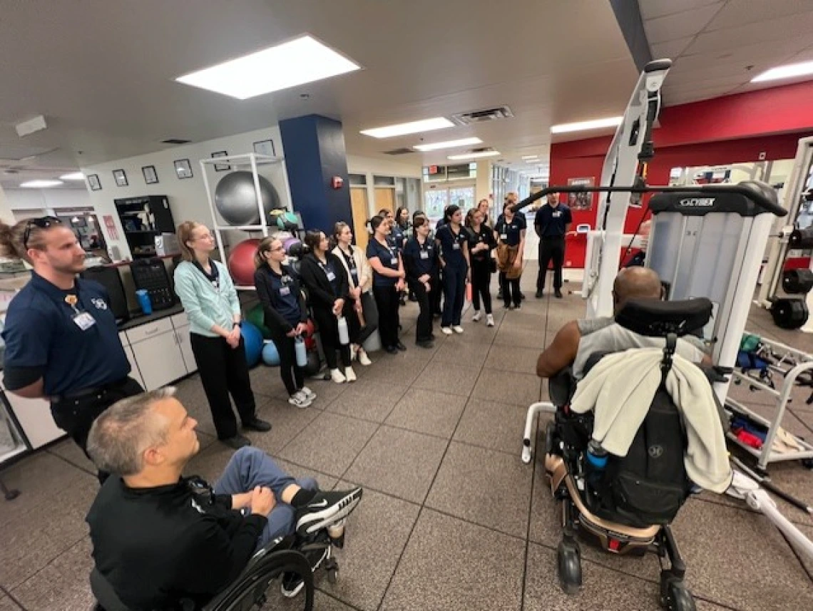 Tour of Adaptive Athletics gym