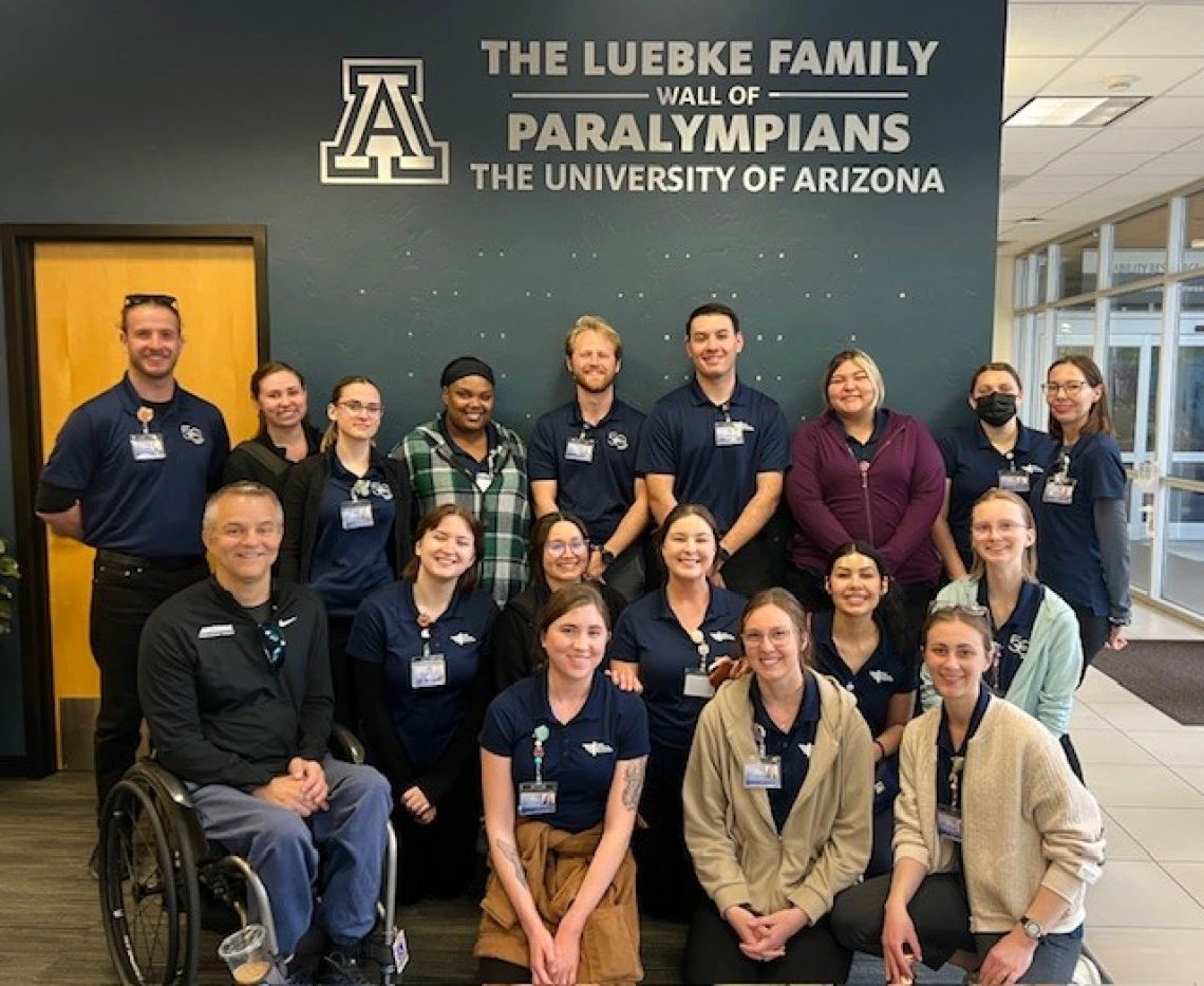 PMI staff touring Adaptive Athletics