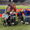 Group Photo of Paralympians: Blaise Mutware, Whitney Dosty, Chelsea Stein, Courtney Ryan, Josie Aslakson & Paul Schulte